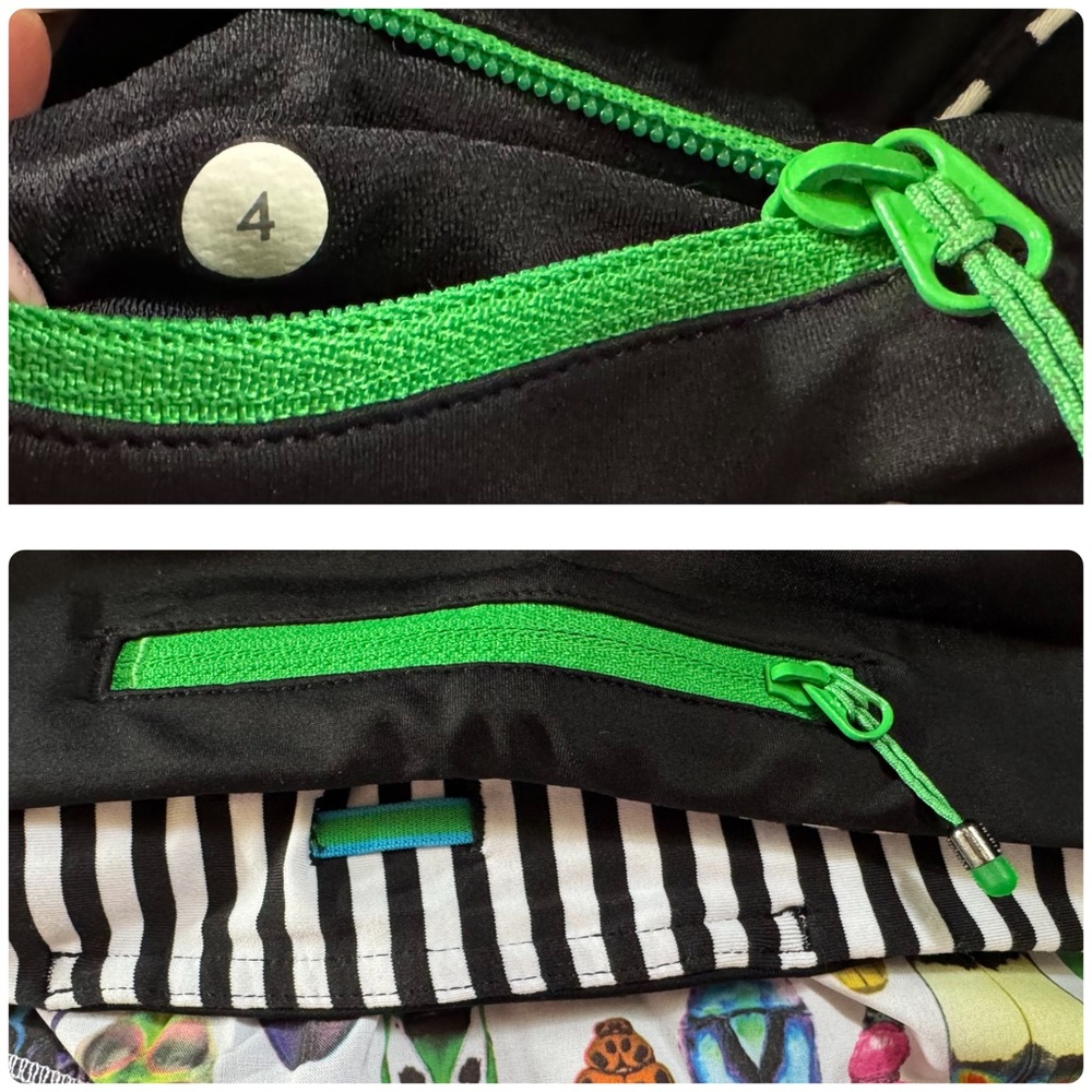 RARE Lululemon Skirt *Seawheeze 2015 Bugs Skort sz.4 - Picture 7 of 11